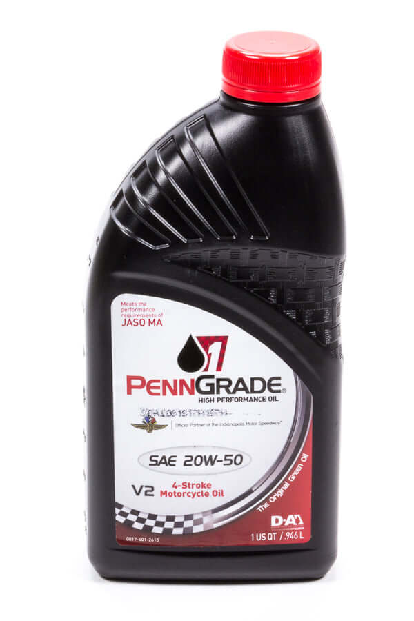 Penngrade Motor Oil 20w50 Motorcycle Oil 1 Qt BPO71576