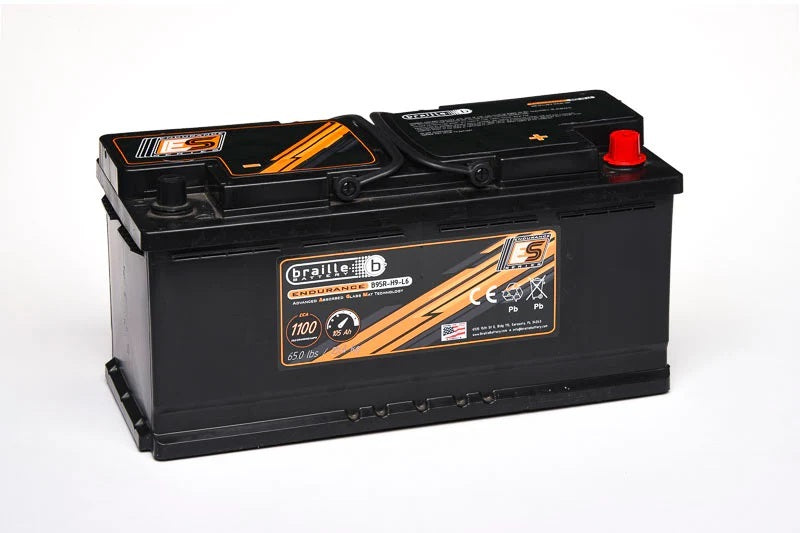 Braille Auto Battery 95R-H7-L4 Endurance AGM Battery 1100 CCA BRBB95R-H9-L6