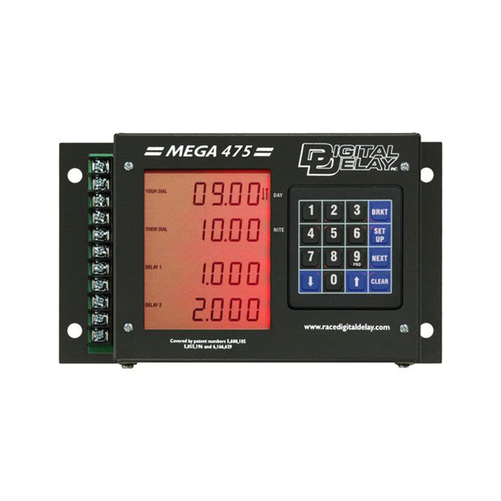 Biondo Racing Products MEGA 475 Delay Box wo/ Dial Board - Black/Red MPN BRPDDI-1095-BR