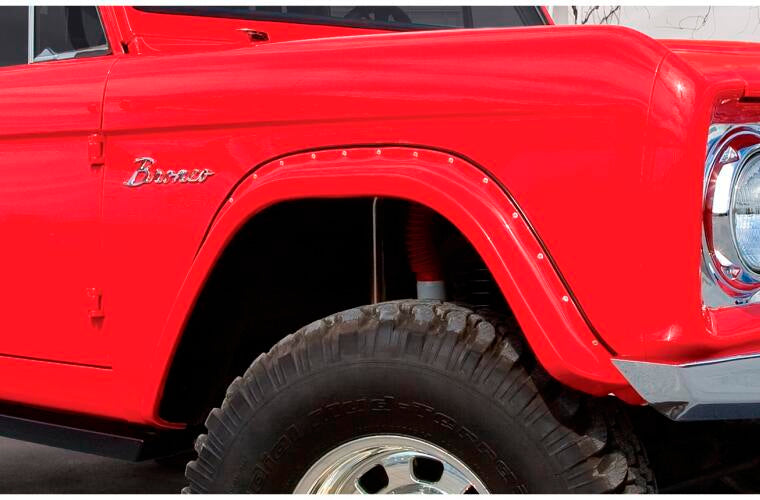Bushwacker 66-77 Ford Bronco Fender Flares Cutout Style 2pcs MPN BUS20001-07 For Ford 1966-77
