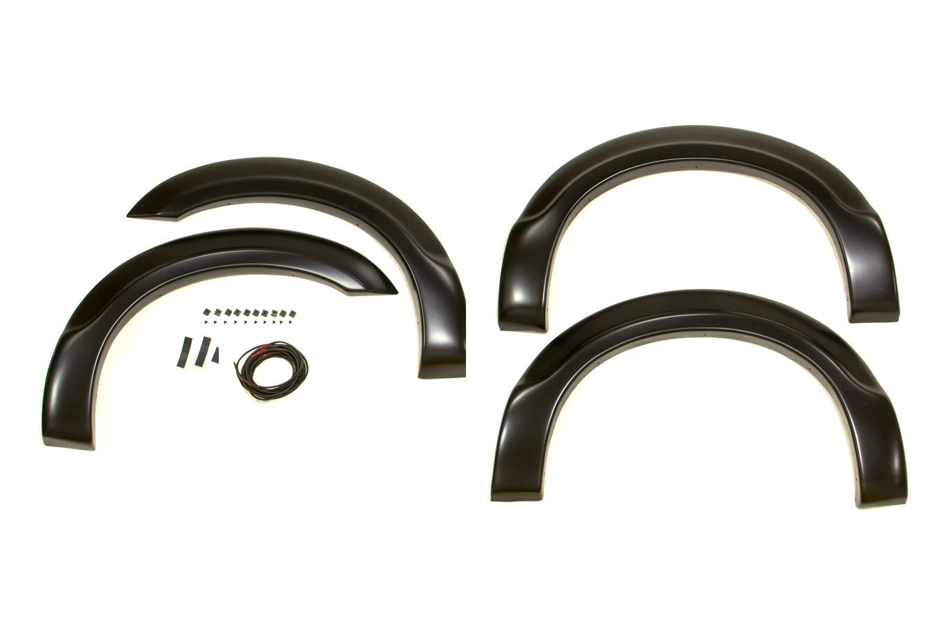 Bushwacker 99-07 Ford Super Duty OE Flares- 4pc MPN BUS20909-02 For Ford Fullsize Truck 1999-2007