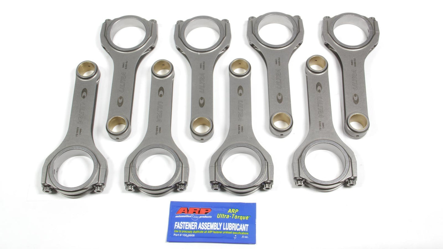 Callies SBC Forged H-Beam Rods 6.000/2.000 MPN CALU16101 For Chevy