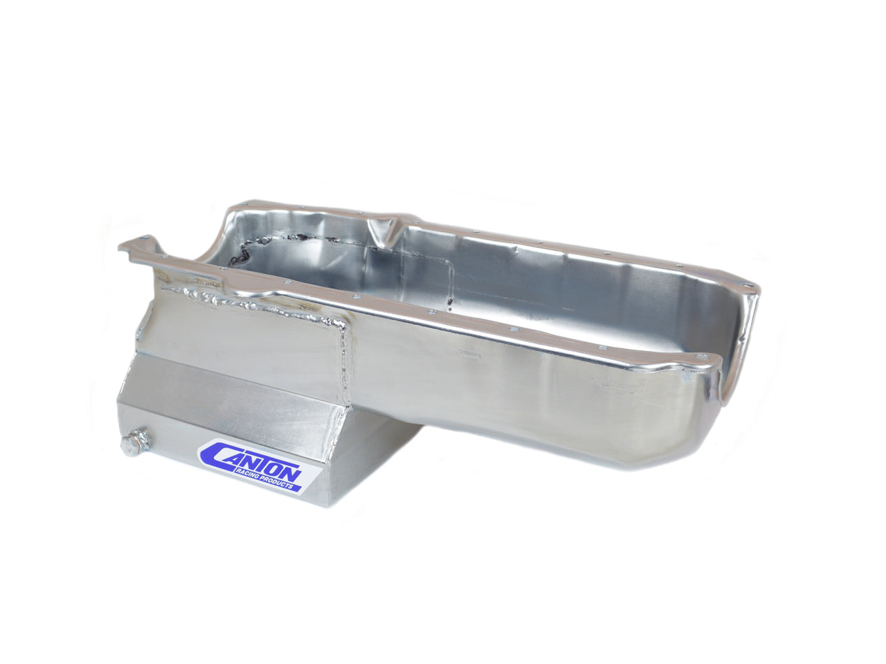 Canton SBC Oil Pan - Drag Race Deep T-Sump MPN CAN13-120 For Chevy