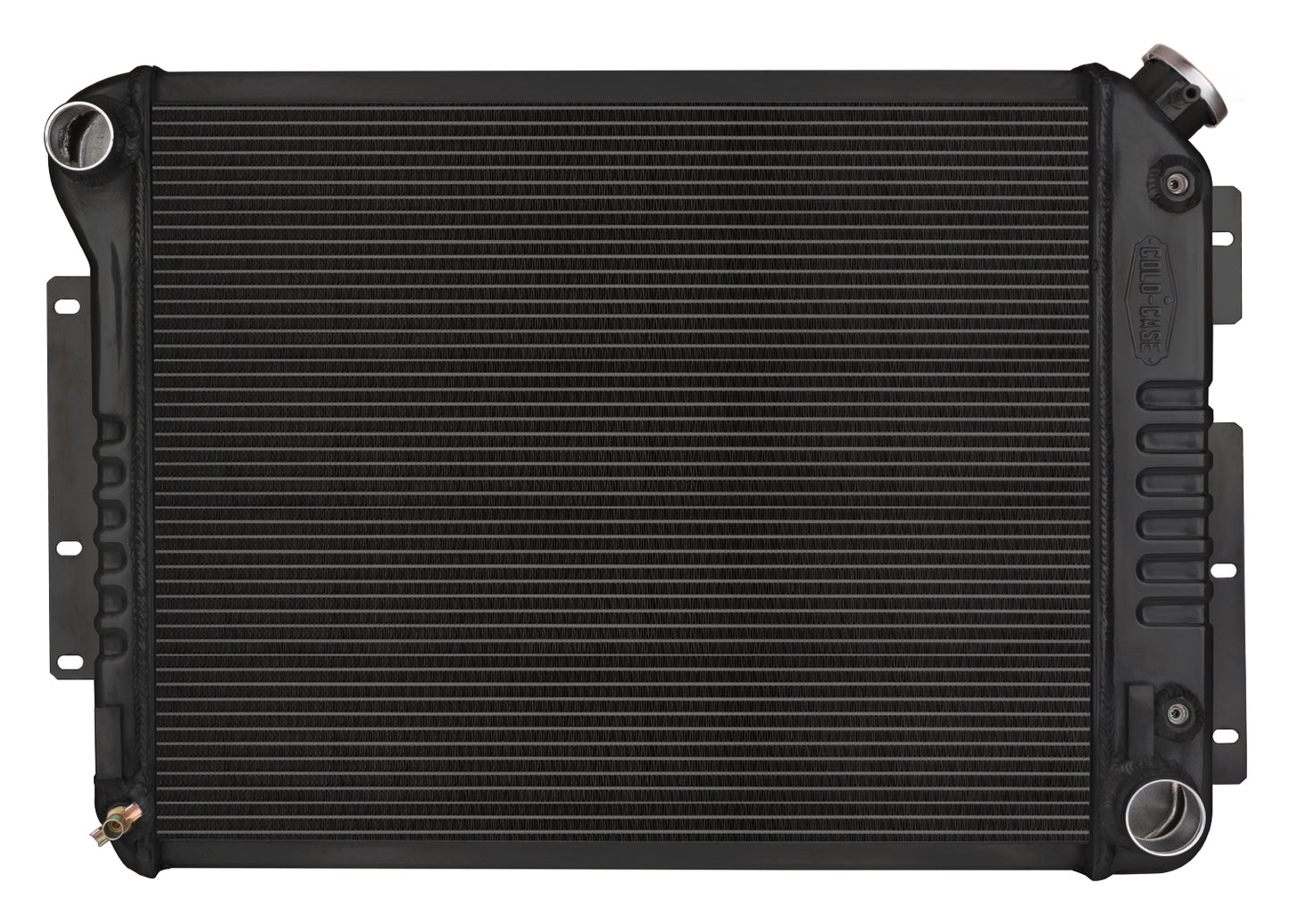 Cold Case Radiators 67-69 Camaro SBC AT Black CHC549AB