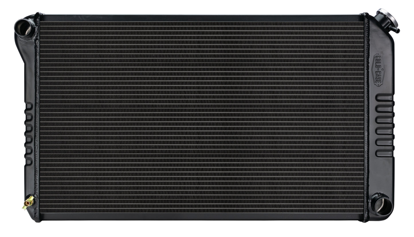 Cold Case Radiators 68-77 GM A-Body Radiator Manual Trans Black GMA42B