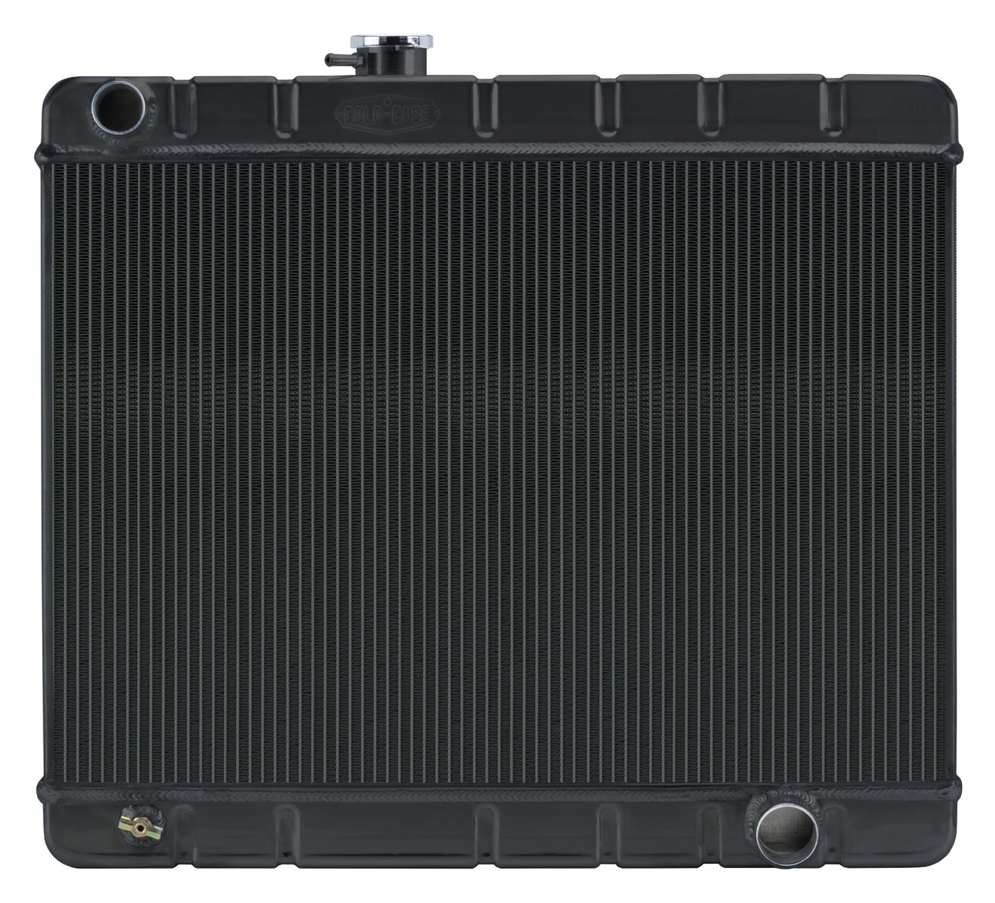 Cold Case Radiators 66-67 GM A-Body Radiator MT Black GPG34B