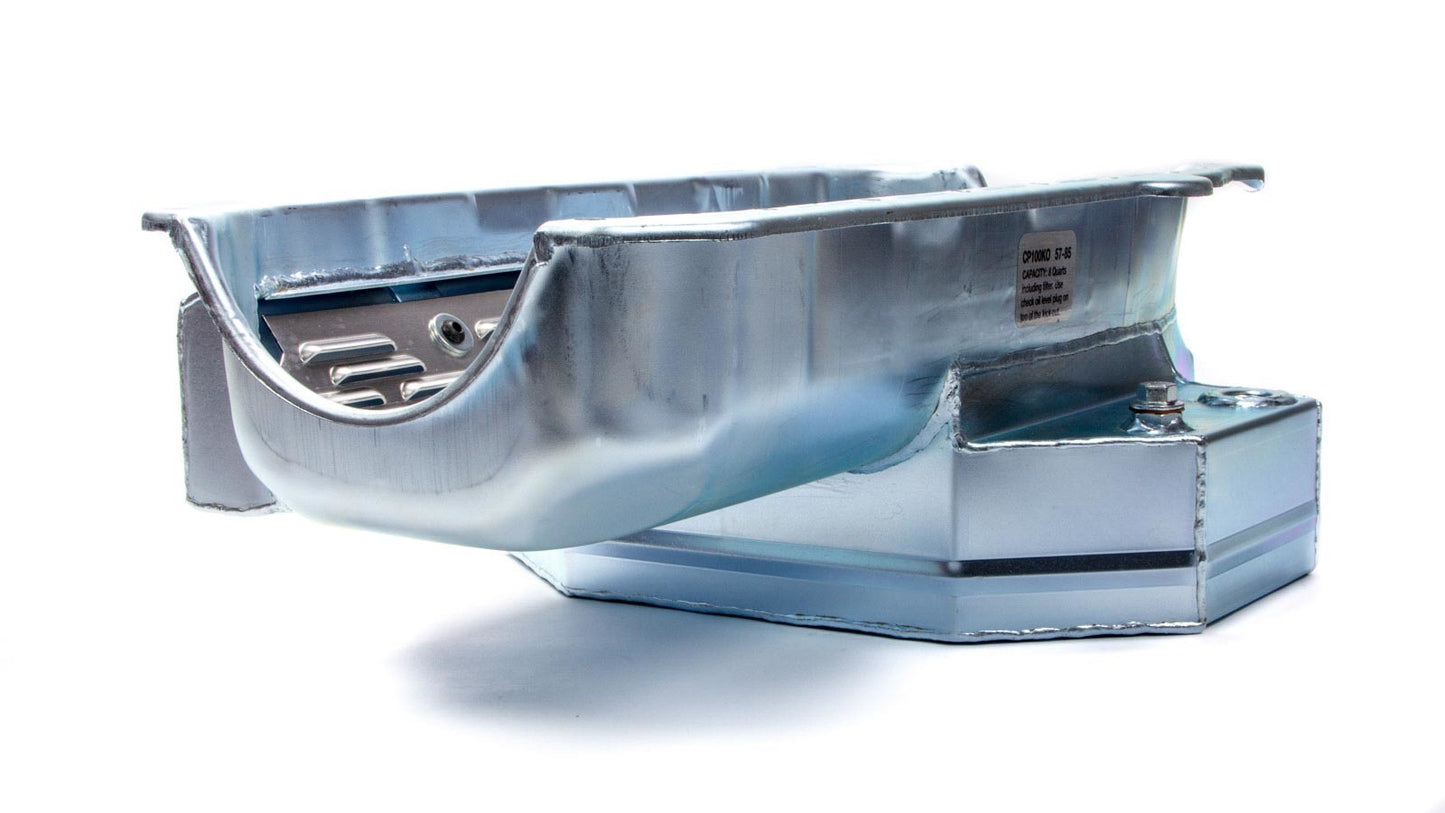 Champ Pans PRO-Series Wet Sump W/Ki ckout & LT MPN CHACP100KO For Chevy