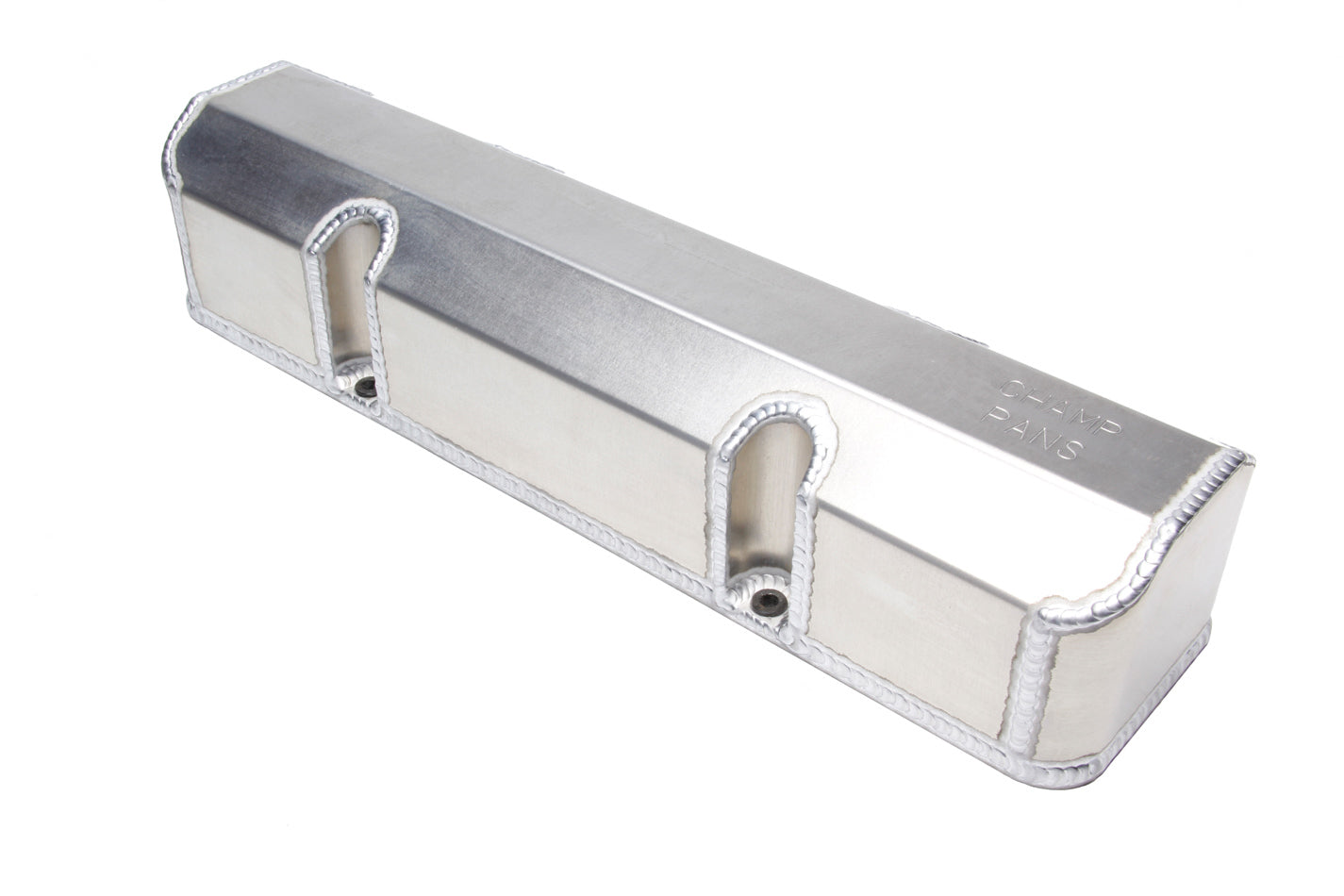 Champ Pans SBC RH Fabricated Alm. Valve Cover MPN CHACP1146 For Chevy