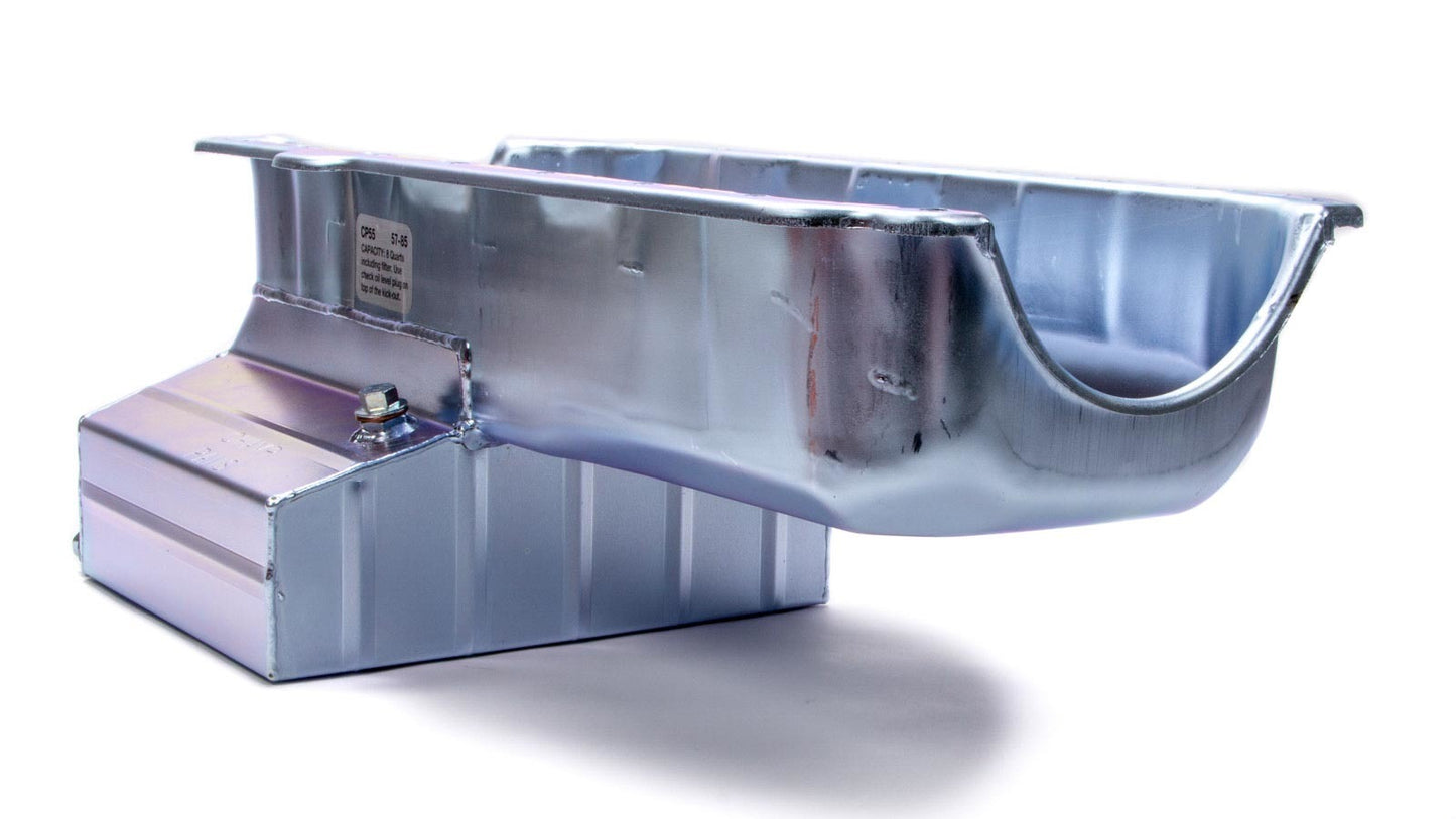 Champ Pans SBC Claimer Pan 8in. Dee p MPN CHACP55 For Chevy