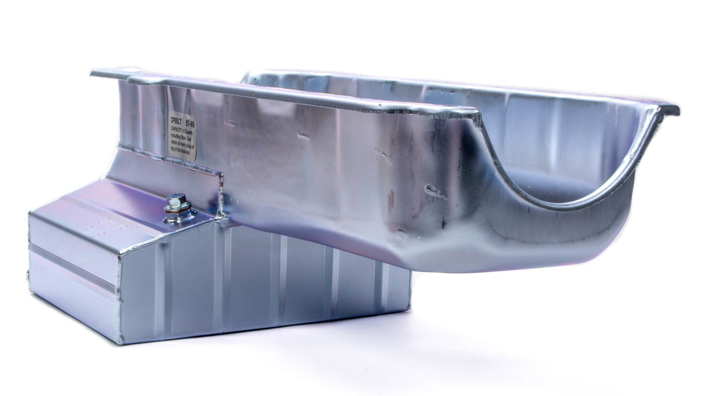 Champ Pans SBC 8in.Claimer Pan W/LT 57 - 85 MPN CHACP55LT For Chevy