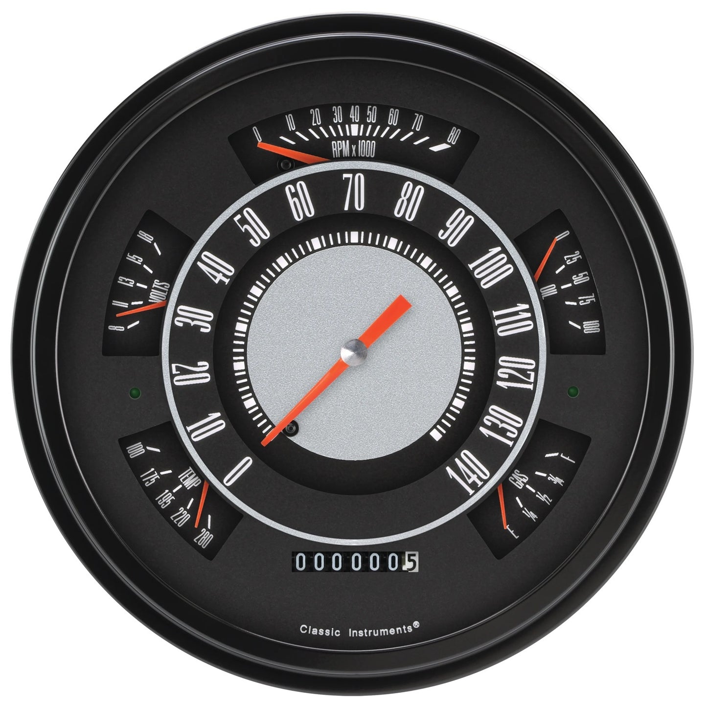 Classic Instruments 61-66 Ford Truck Original Gauges MPN CLAFT61OE For Ford Fullsize Truck 1961-66