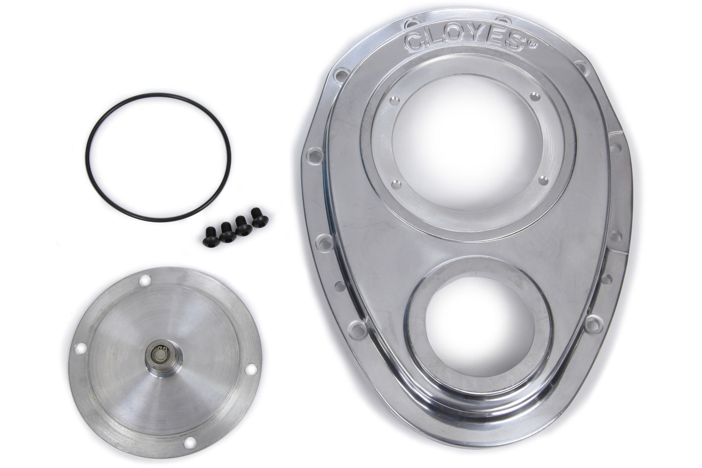 Cloyes Aluminum Timing Cover - SBC 2pc. MPN CLO9-221 For Chevy