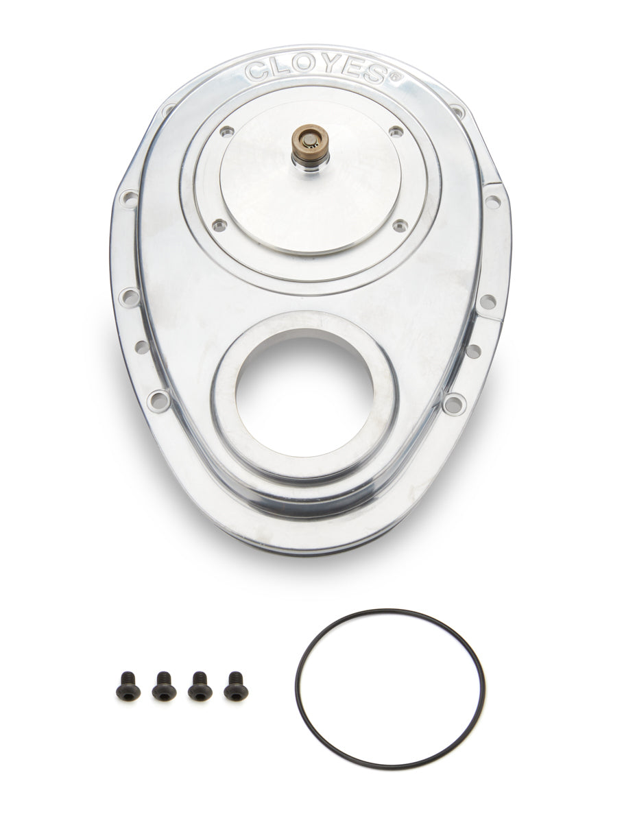 Cloyes Aluminum Timing Cover - SBC Rocket Block MPN CLO9-226 For Chevy