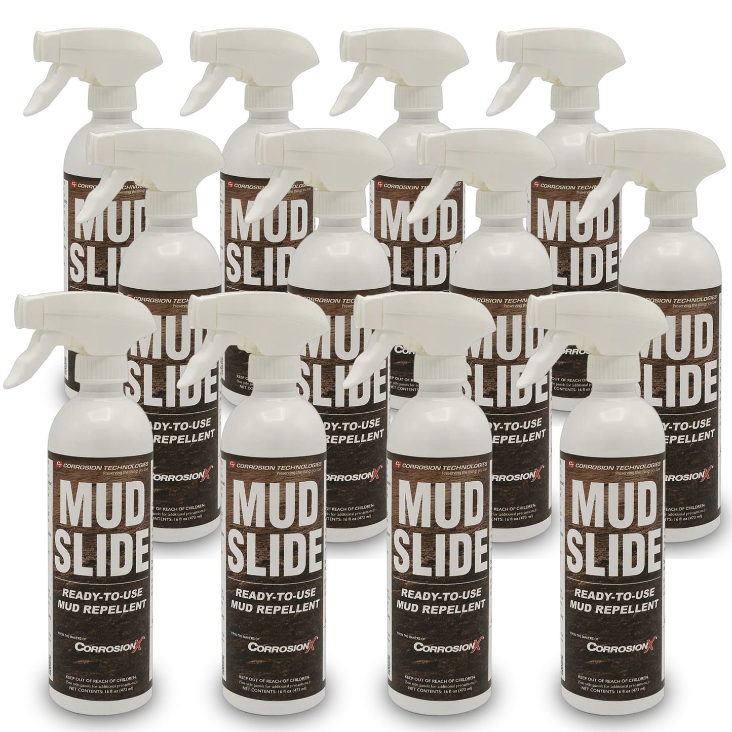Corrosion Technologies Mud Slide 16oz Trigger Spray Case of 12 MPN CNX36102-X12