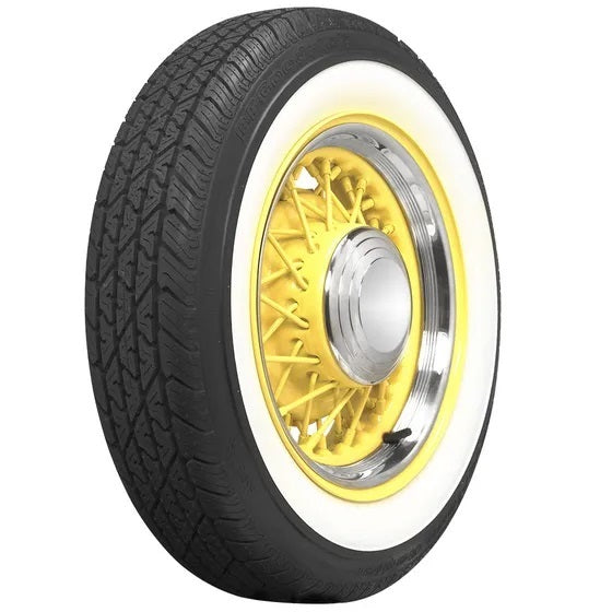 Coker Tire Tire 165R15 BF Goodrich 2-1/4in Whitewall 579811