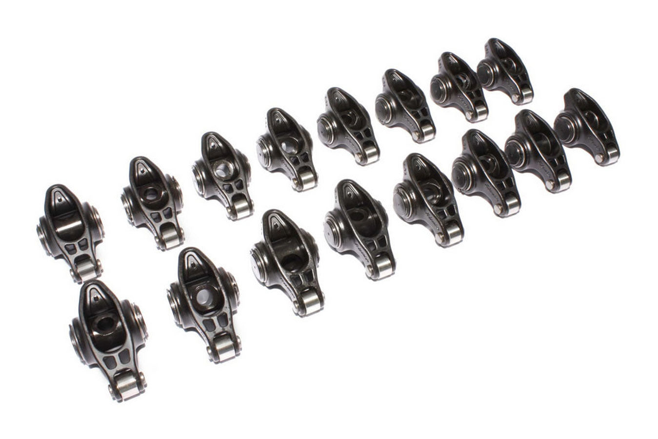 Comp Cams SBC Rocker Arm Set - 1.52 Ratio 3/8 Stud MPN COM1617-16 For Chevy