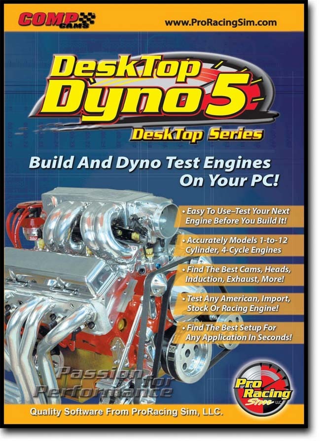 Comp Cams Desktop Dyno Engine Simulator MPN COM186011