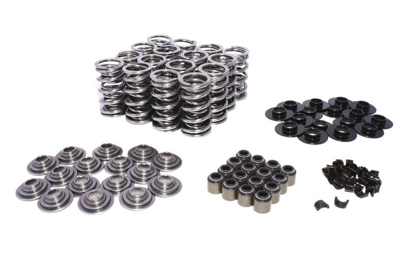 Comp Cams Dual Valve Spring Kit GM LS w/Steel Retainers MPN COM26925TS-KIT For GM LS-Series