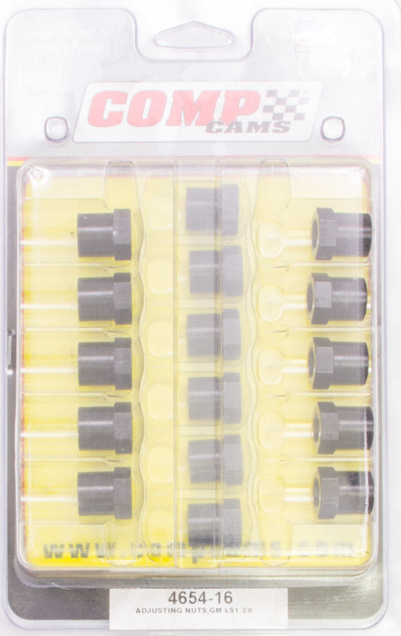 Comp Cams 3/8 Adjusting Nuts - For LS R/A Upgrade Kits MPN COM4654-16 For GM LS-Series