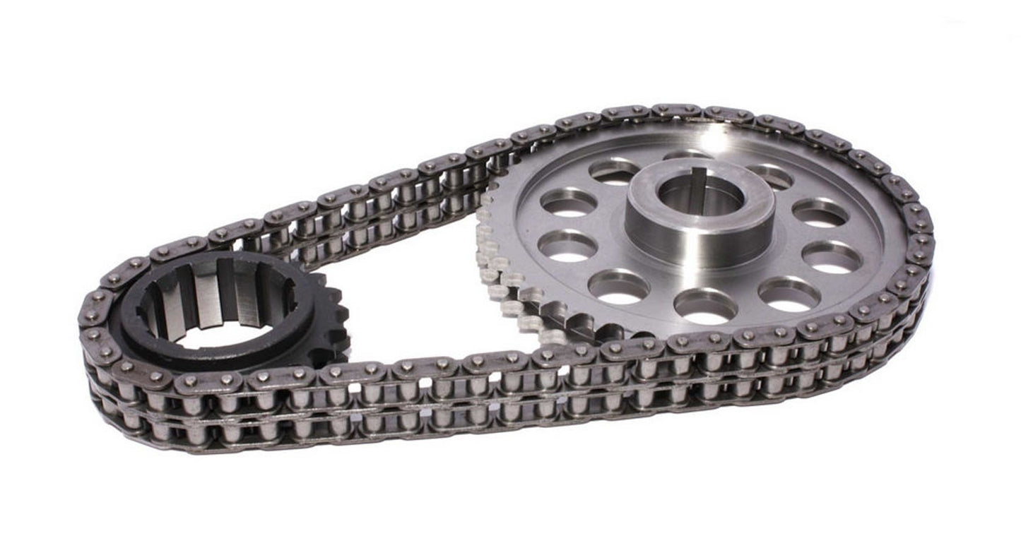 Comp Cams Billet Timing Set - SBM 273-360 Single Bolt MPN COM7103 For Mopar