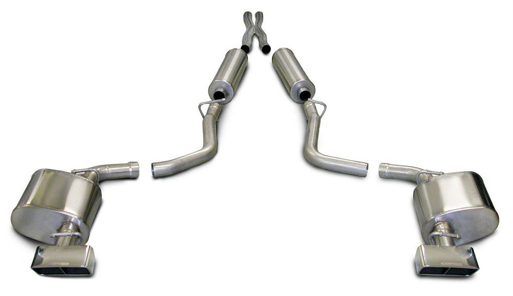 Corsa Performance 09- Challenger 5.7L Cat Back Exhaust 14436