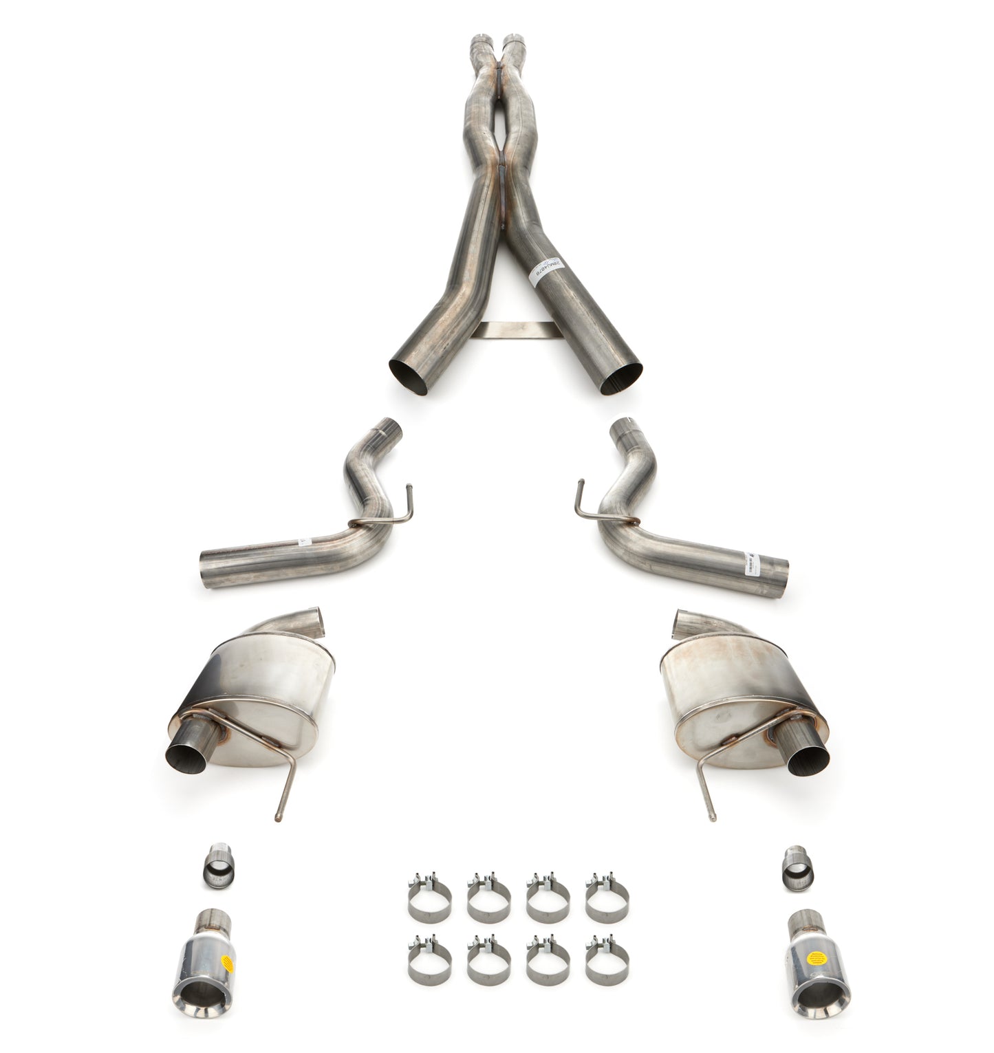 Corsa Performance 24- Mustang 5.0L Cat Back Exhaust MPN COR21255 For Ford Coyote, Mustang 2024
