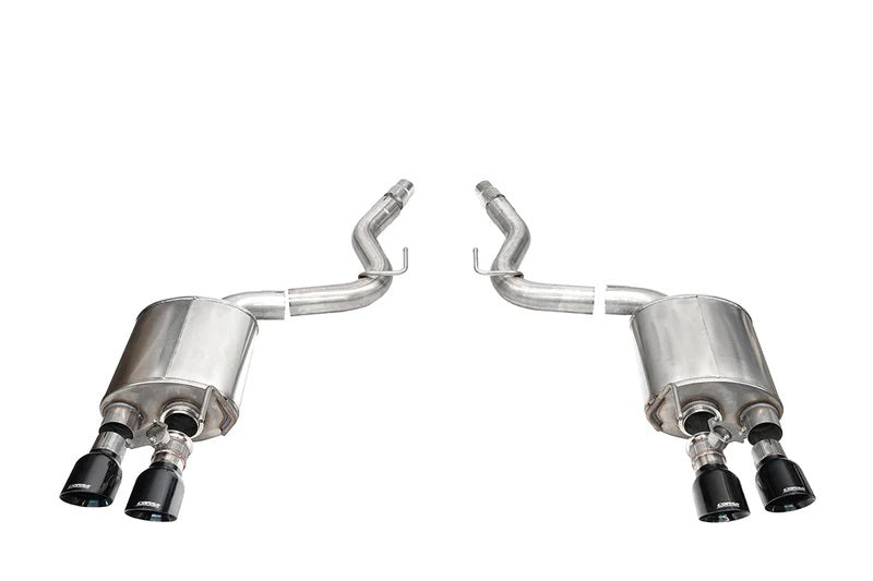 Corsa Performance 24- Mustang Dark Horse 5.0L Axle Back Exhaust MPN COR21267BLK For Ford Coyote, Mustang 2024