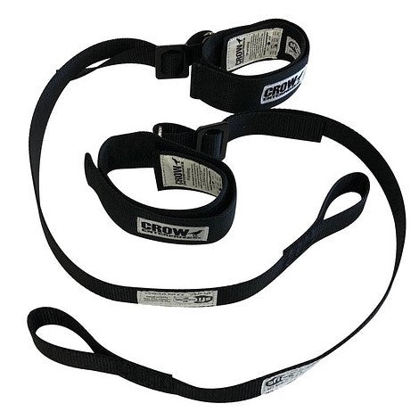 Crow Safety Gear SCTA Style Arm Restraint Black 11574SCTA