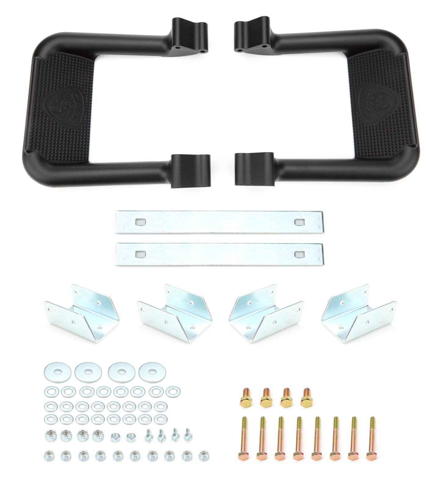 Carr Hoop II Multi Mount Step Black Pair MPN CTA102521 For Ford Fullsize Truck 1981-98