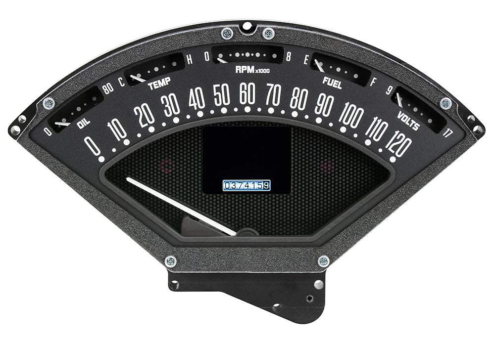 Dakota Digital 1955-56 Chevy Car RTX Instrument System DDGRTX-55C-X