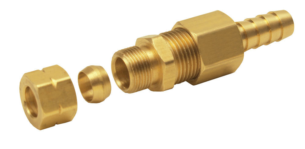 Derale 3/8in Compression Fitting Kit DER13032