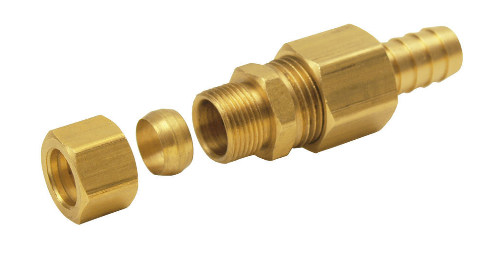 Derale 1/2in Compression Fitting Kit 13033