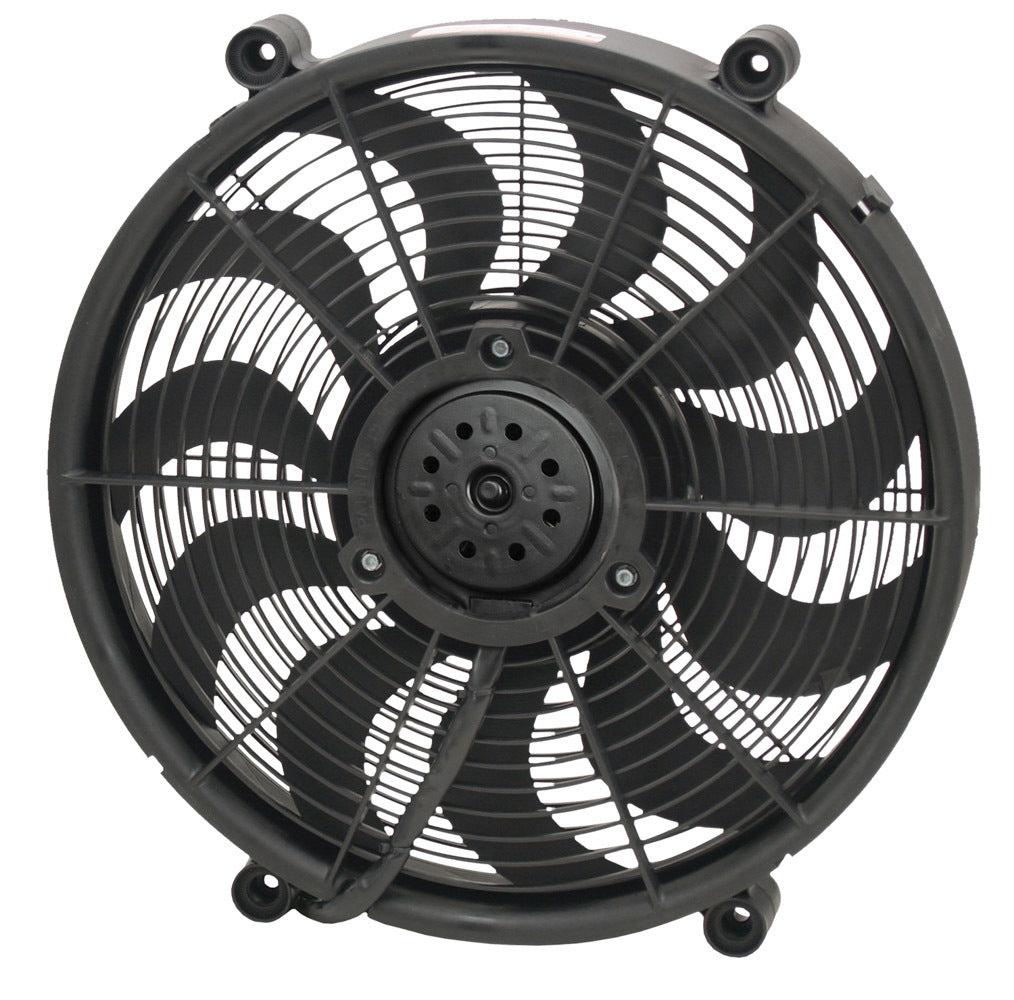 Derale 17in High Output Pusher/ Drop-in Electric Fan MPN DER16917