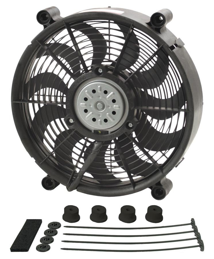 Derale 12in High Output Electrc Fan Standard Kit MPN DER18212