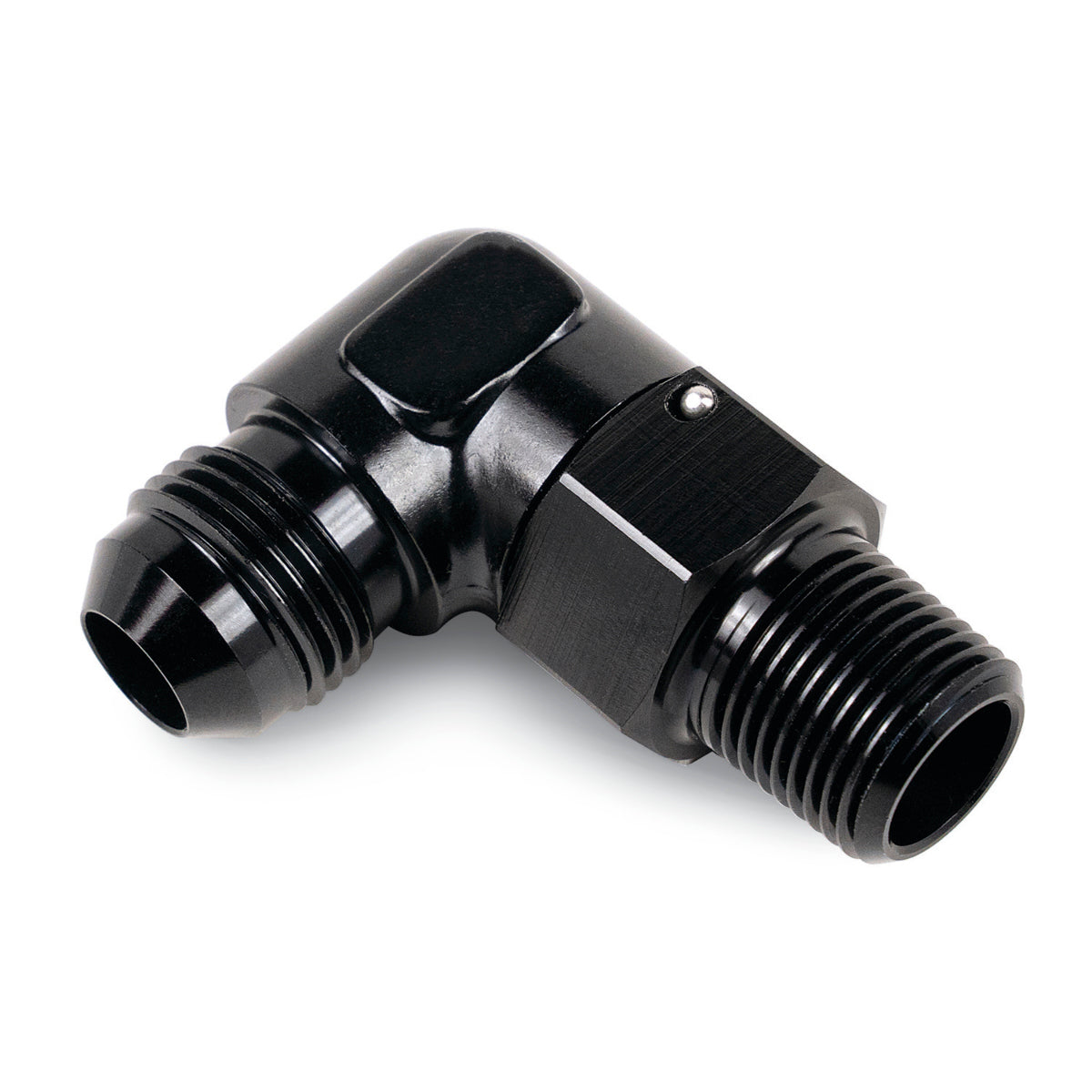 Derale Fitting 90 Degree 1/2in to -8AN Male MPN DER59708