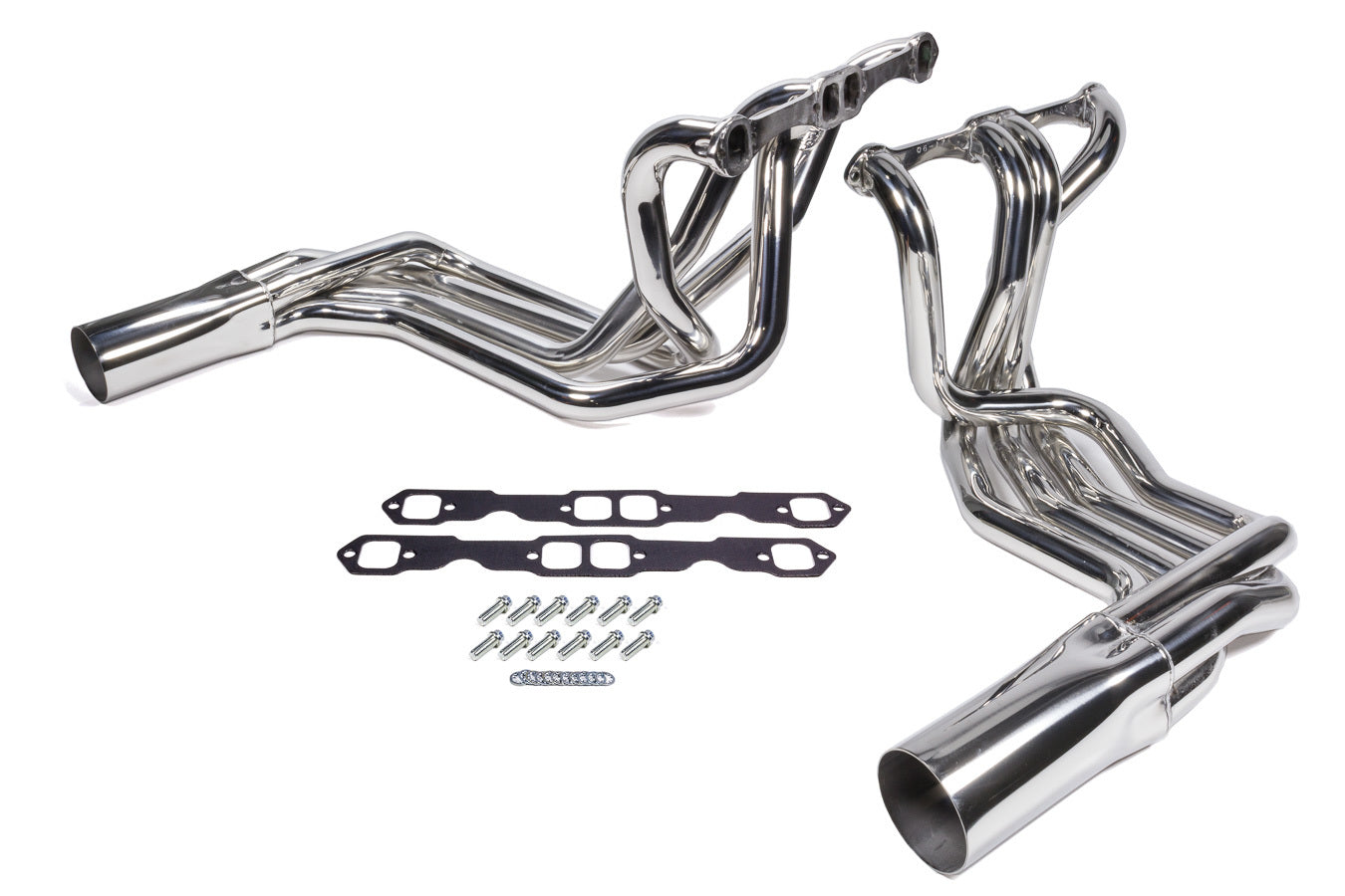 Dougs Headers SBC Side Mount Headers 304 S/S - 63-82 Vette MPN DGHD380-SS For Chevy Corvette 1963-82