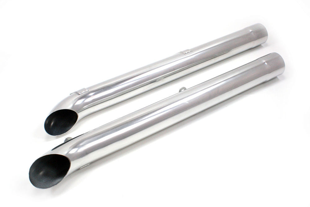 Dougs Headers Side Pipes - Silver (Pair) MPN DGHD930 For Chevy Corvette, Ram 1963-82