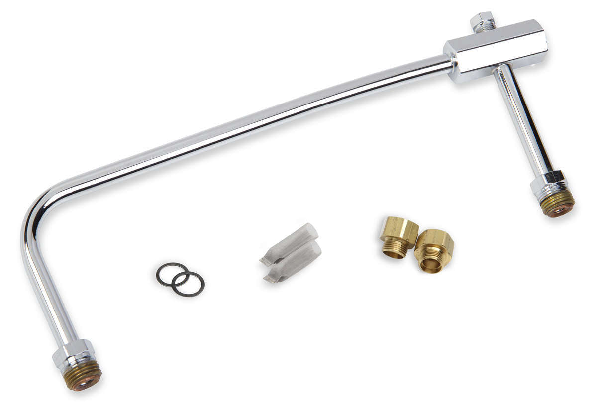 Demon Carburetion Chrome Fuel Line MPN DMN140057