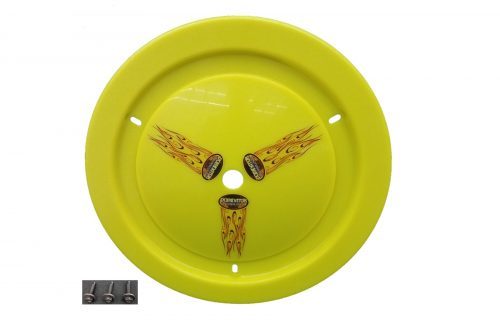 Dominator Race Products Wheel Cover Bolt-On Fluo Yellow Real Style 1006-B-FLO-YE