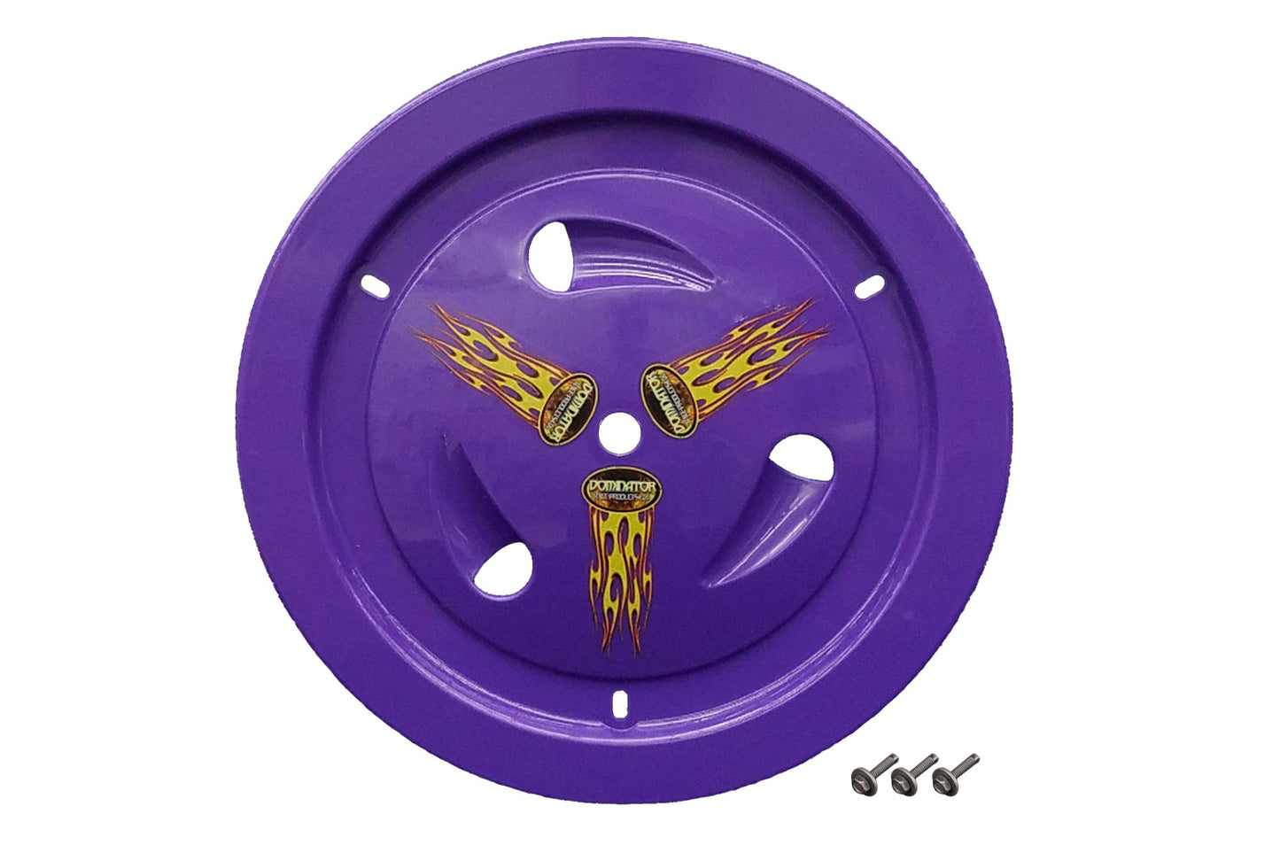 Dominator Race Products Wheel Cover Bolt-On Purple 1013-B-PU