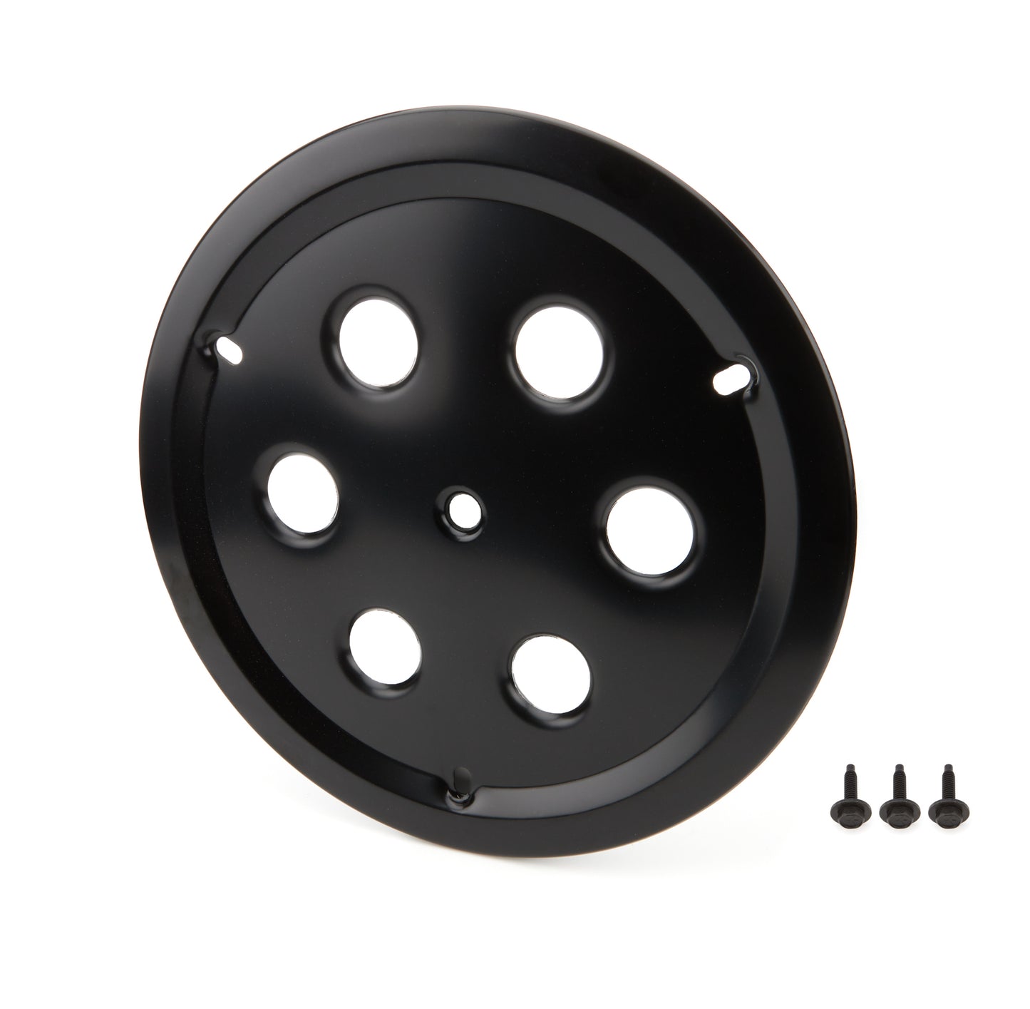 Dominator Race Products Wheel Cover Hole Vent Alum Bolt 15in Black 1032-B-BK