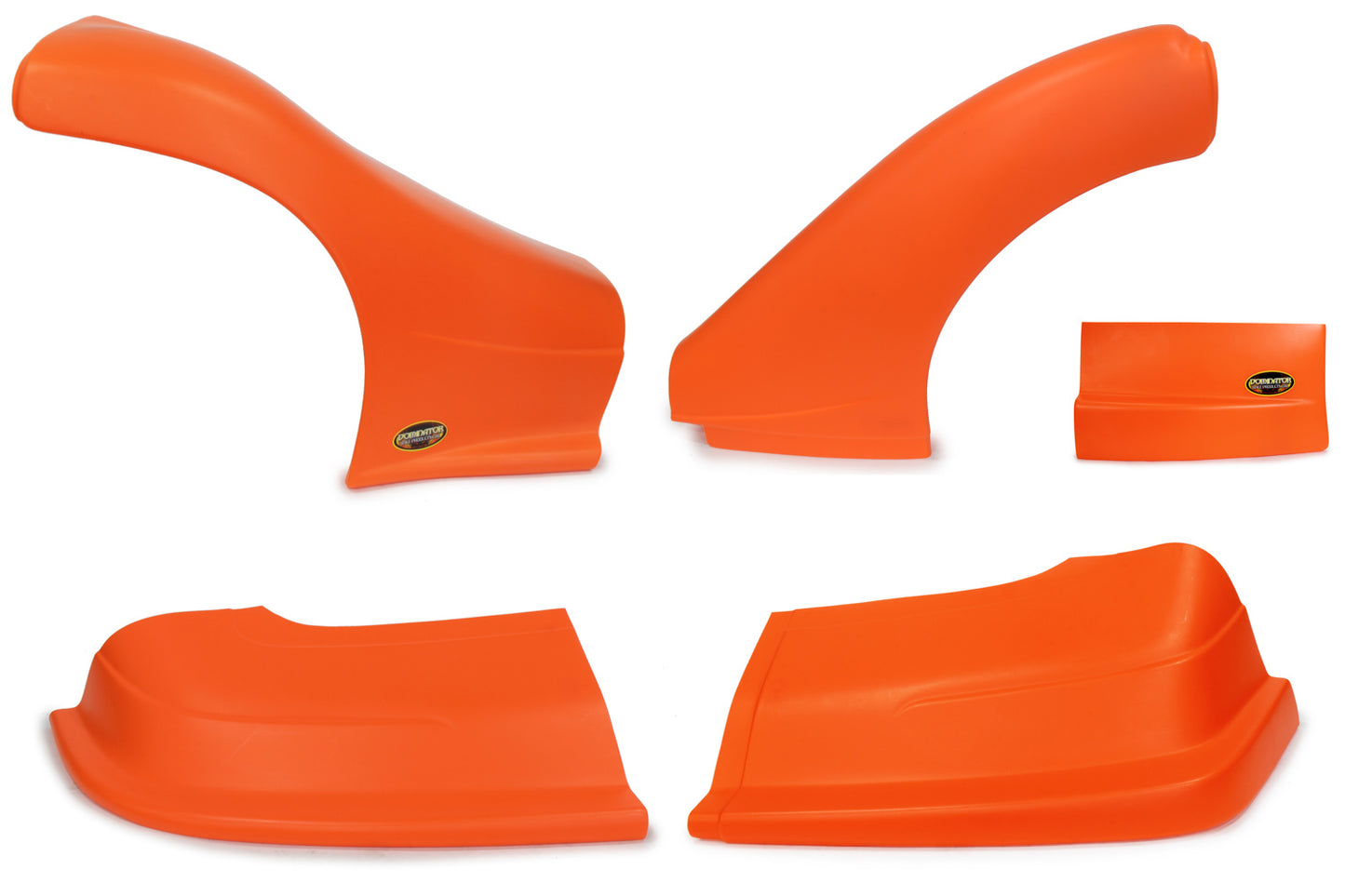 Dominator Race Products Dominator Late Model Nose Kit Flou Orange MPN DOM2300-FLO-OR Dirt Late Model