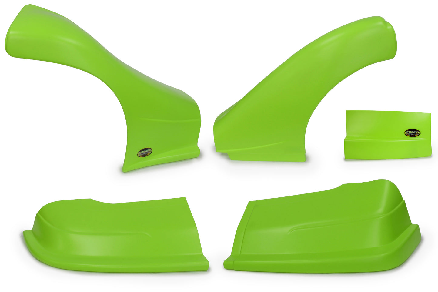 Dominator Race Products Dominator Late Model Nose Kit Xtreme Green MPN DOM2300-XG Dirt Late Model