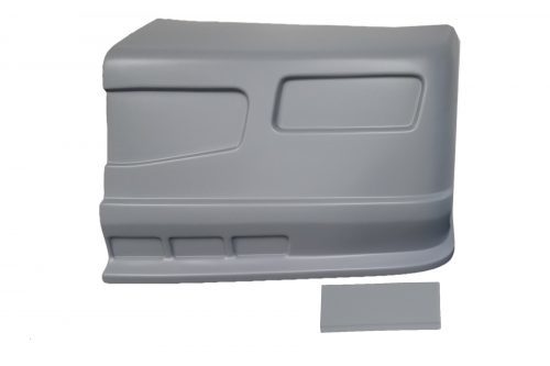 Dominator Race Products SS Nose Gray Left Side Dominator SS 302-GRY