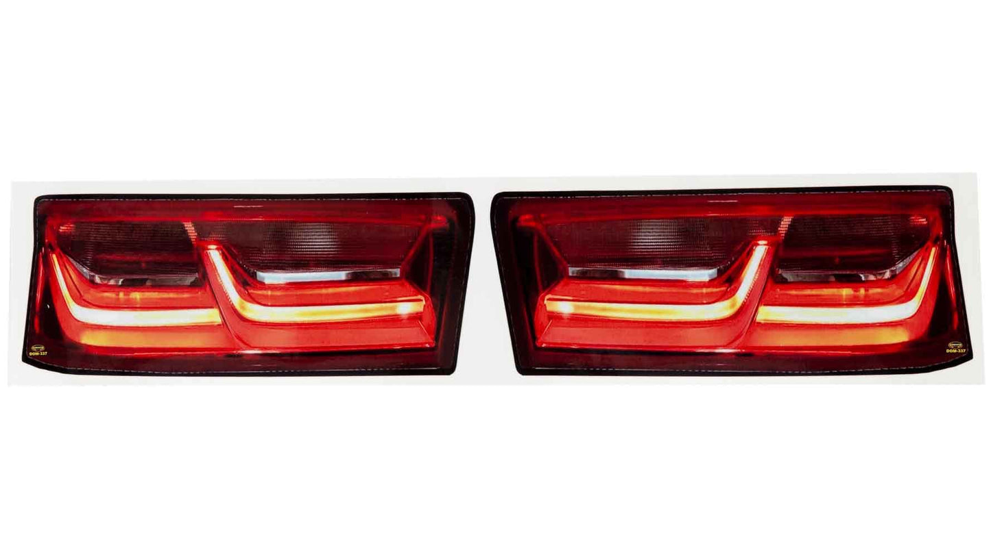 Dominator Race Products Decal Taillight Camaro SS MPN DOM337 Camaro