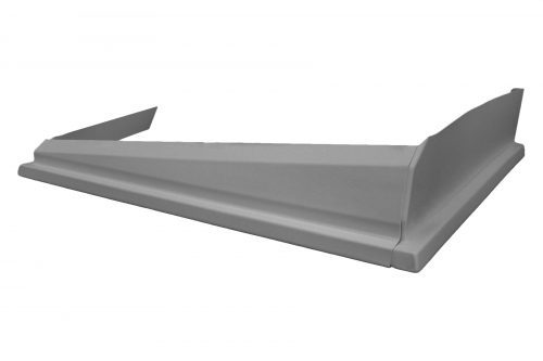 Dominator Race Products Valance Modified 3-Pc Gray 408-GRY