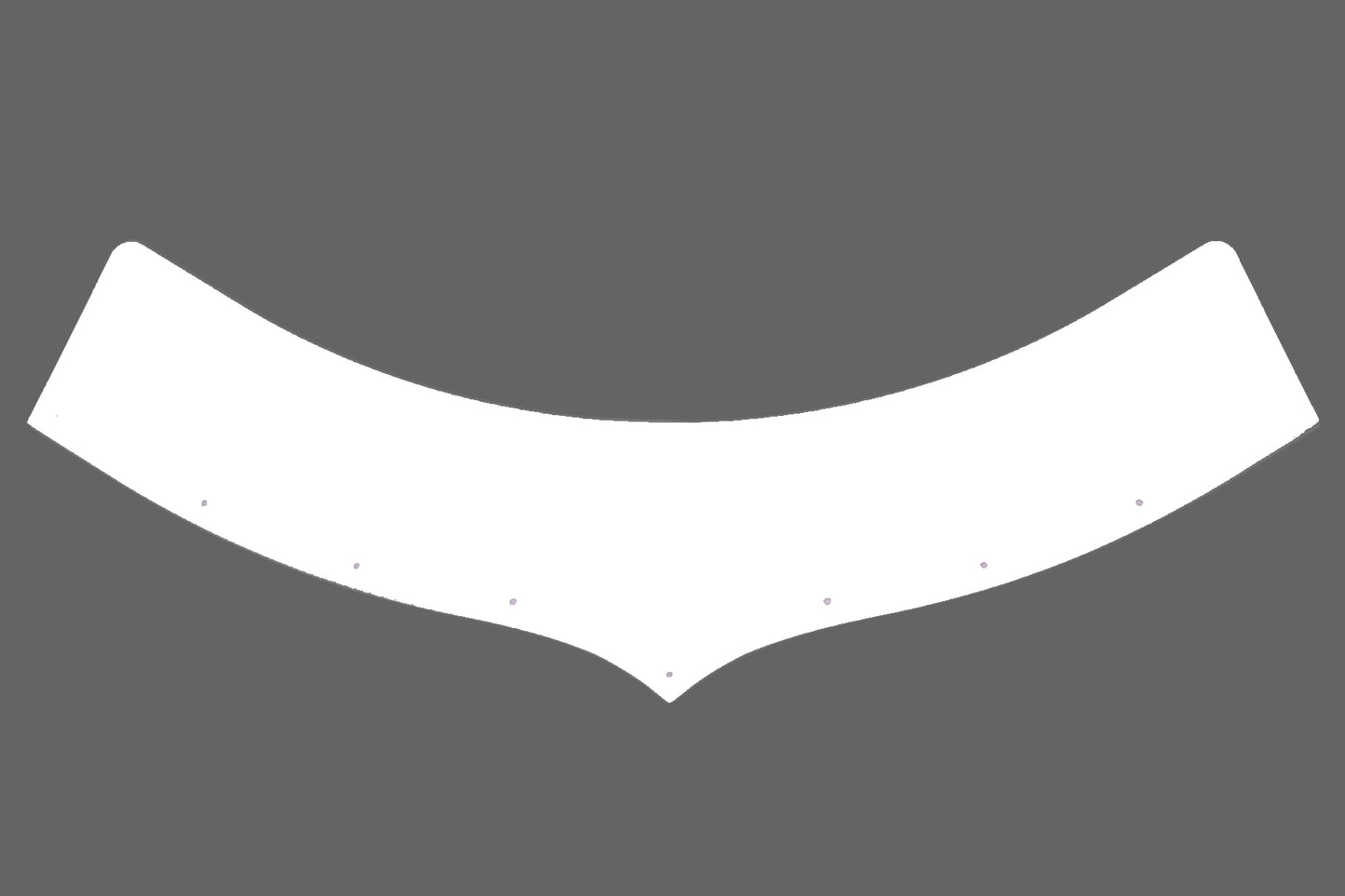 Dominator Race Products Extension Predator Hood White 5.5in Tall MPN DOM500-EX-WH Predator