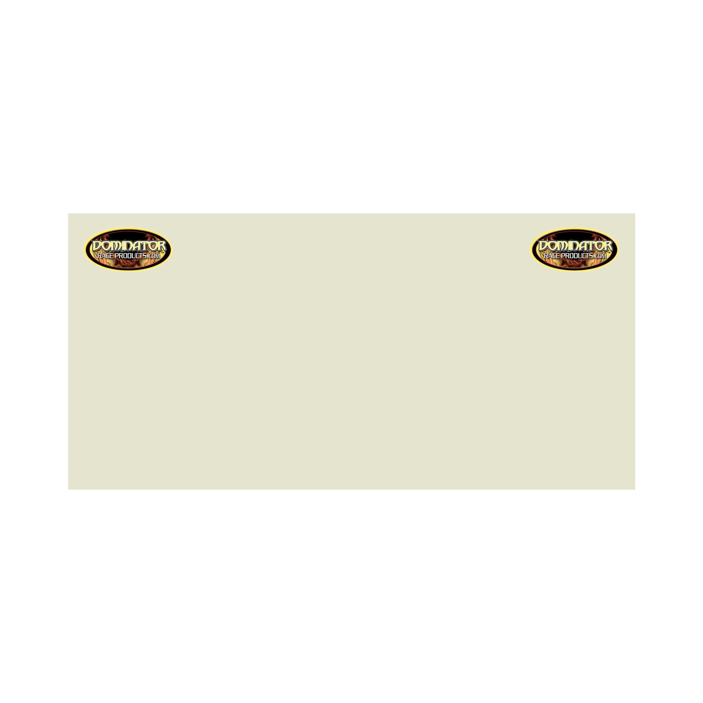 Dominator Race Products Quarter Panel Mod White 30in x 70in MPN DOM776-WH