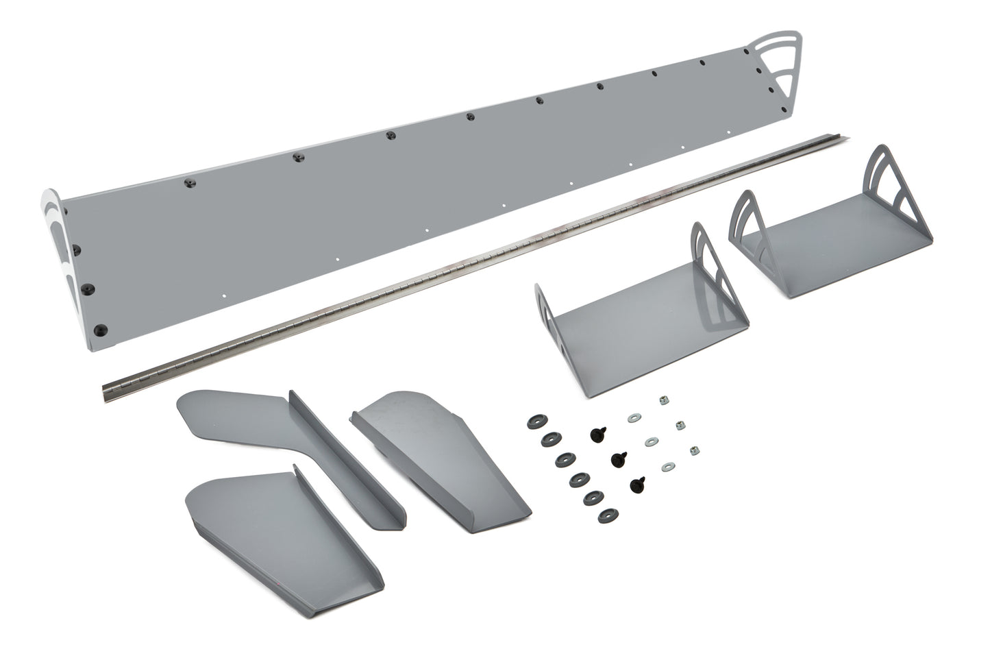 Dominator Race Products Plastic Spoiler 8x72in LM Gray MPN DOM920-GRY Dirt Late Model