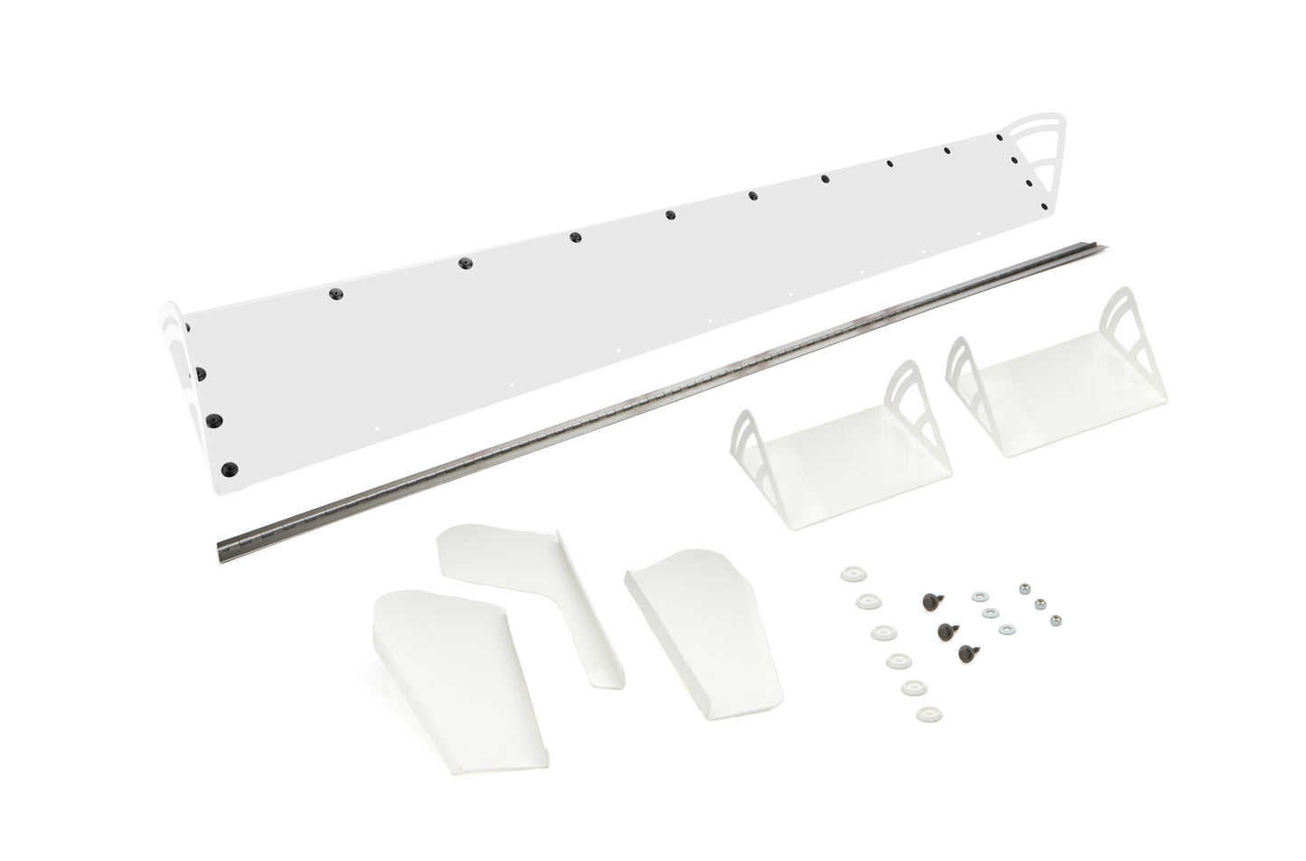 Dominator Race Products Plastic Spoiler 8x72in LM White 920-WH